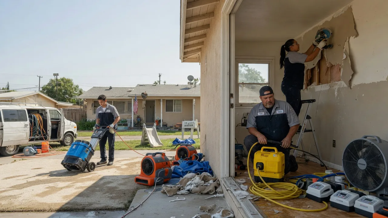 Water Damage Restoration in Burlington, WV near me